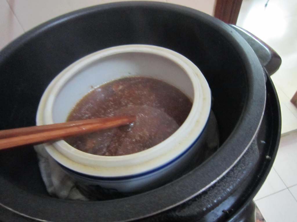 红枣阿胶瘦肉汤步骤7