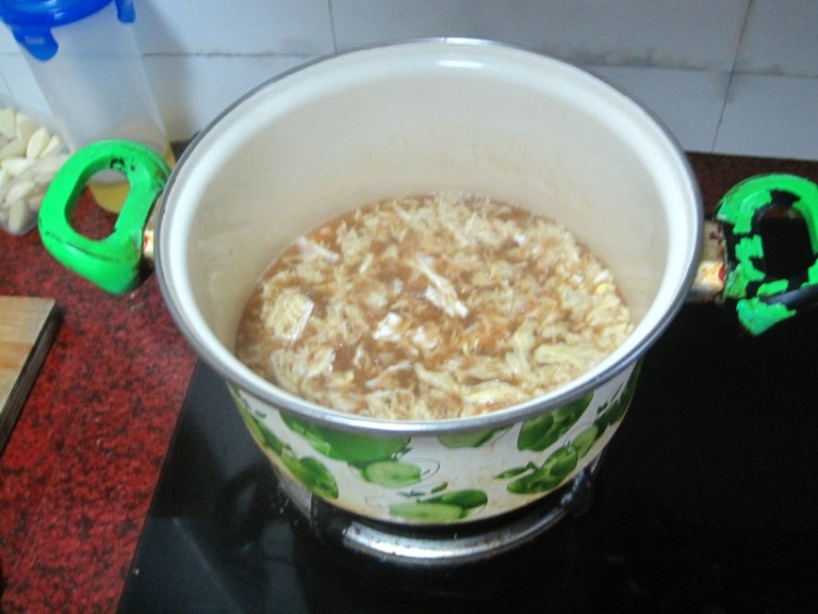 阿胶蛋花糖水步骤6