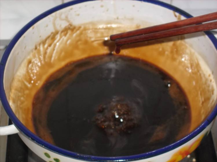 黑芝麻核桃阿胶条步骤5