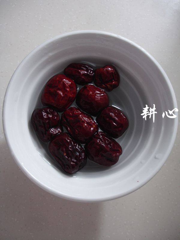 大枣阿胶粥步骤5