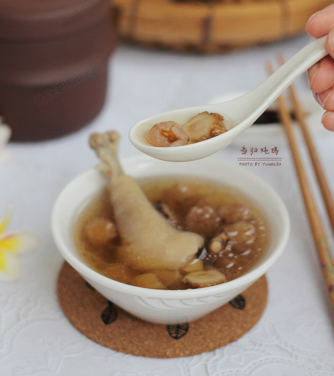 当归炖鸡步骤7