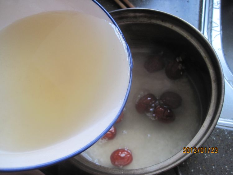 红枣当归粥步骤7
