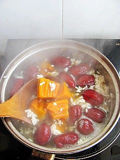 米酒南瓜红枣汤步骤9