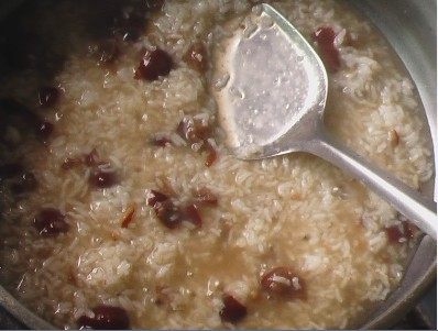 红枣糯米糖水粥-吃出步骤6