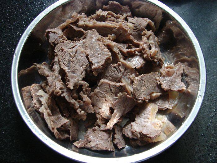 凉瓜卤爆牛肉步骤4