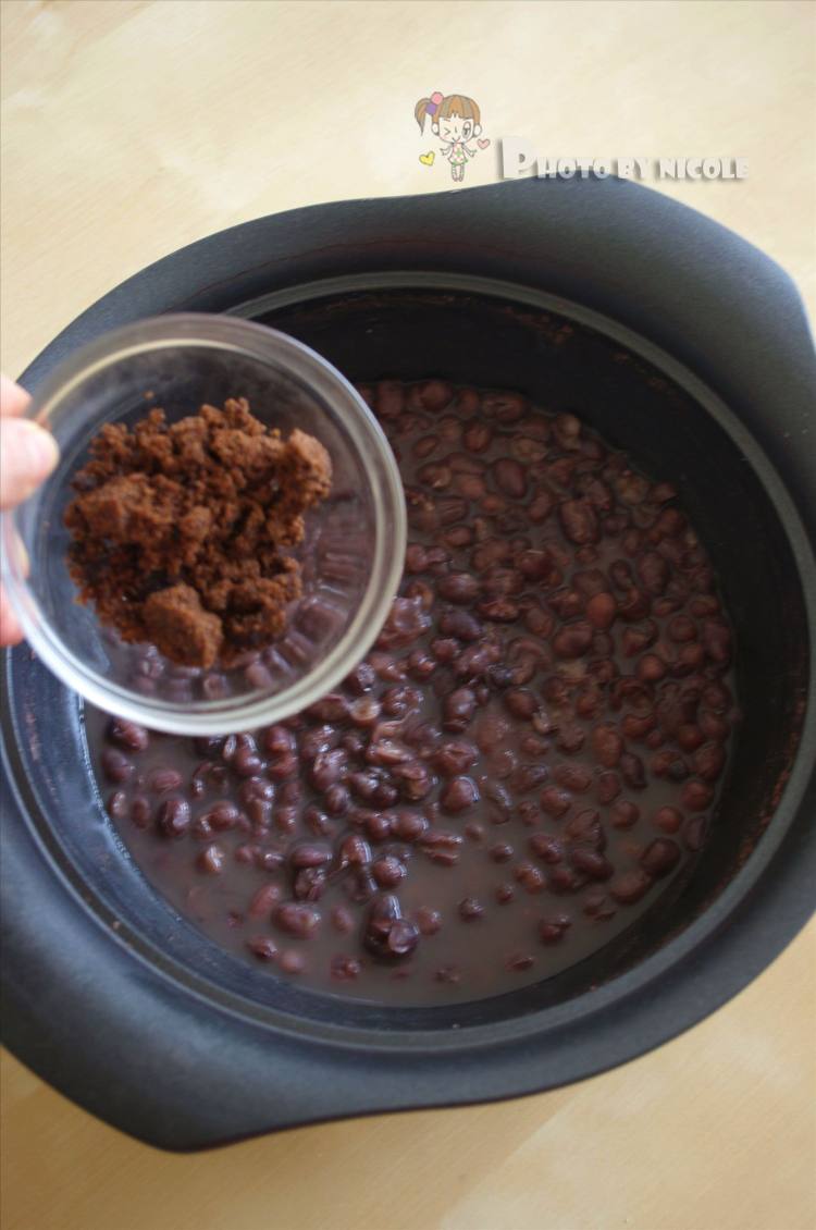 奶香燕麦红豆沙步骤3