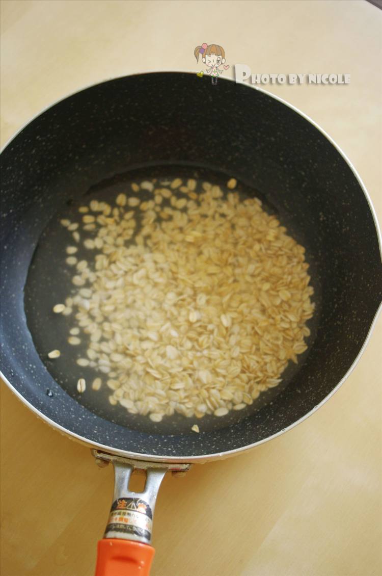 奶香燕麦红豆沙步骤4