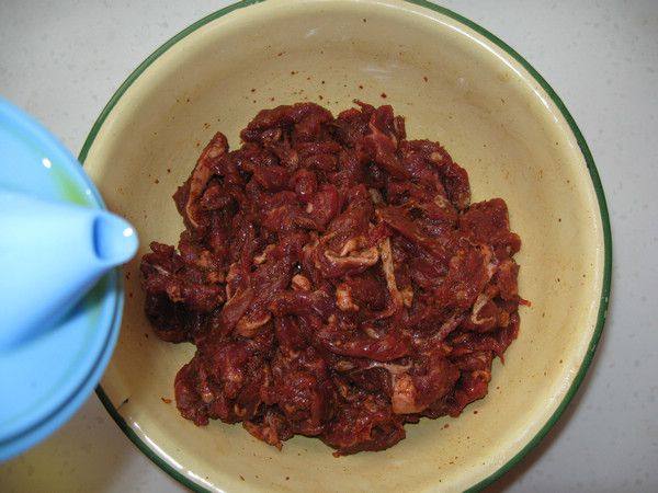 香辣孜然牛肉步骤3