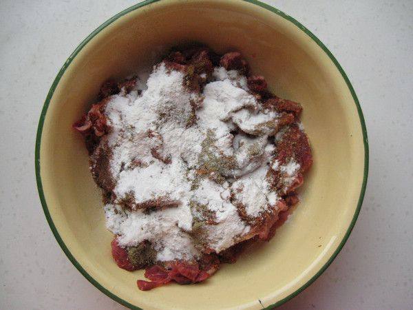香辣孜然牛肉步骤2