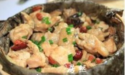 冬菇枣杞荷香鸡步骤7