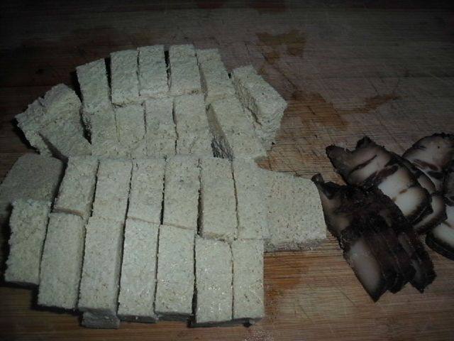 粉丝冻豆腐步骤2