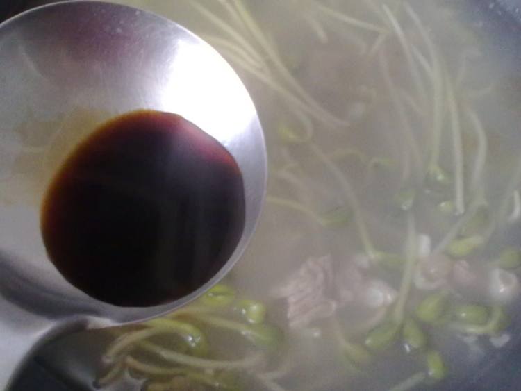 豆芽汤--儿童营养步骤7