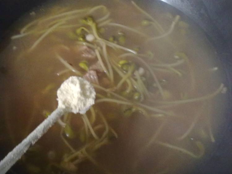 豆芽汤--儿童营养步骤9