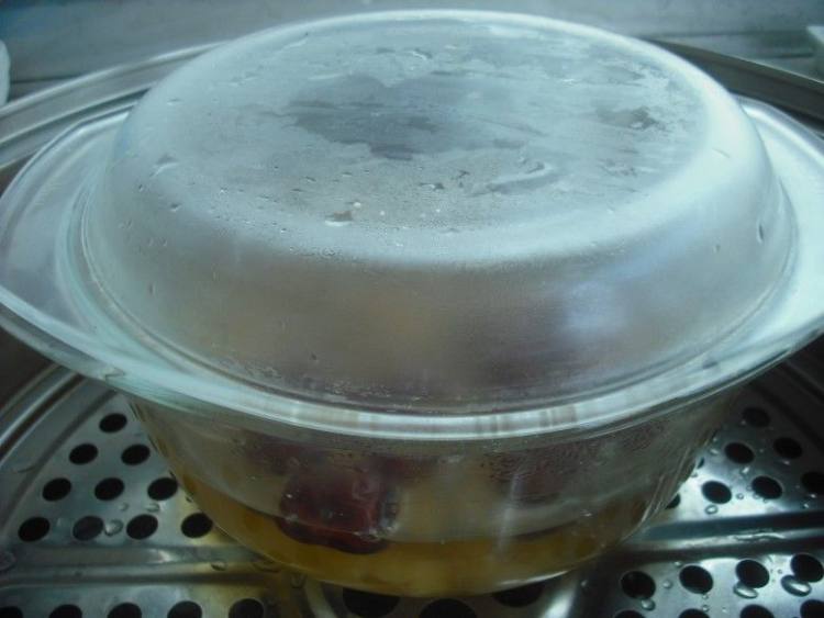 雪莲子龙眼玫瑰甜羹步骤8