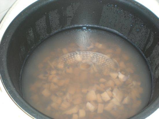 红豆糯藕粥步骤9