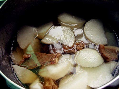 牛肉炖白萝卜步骤9