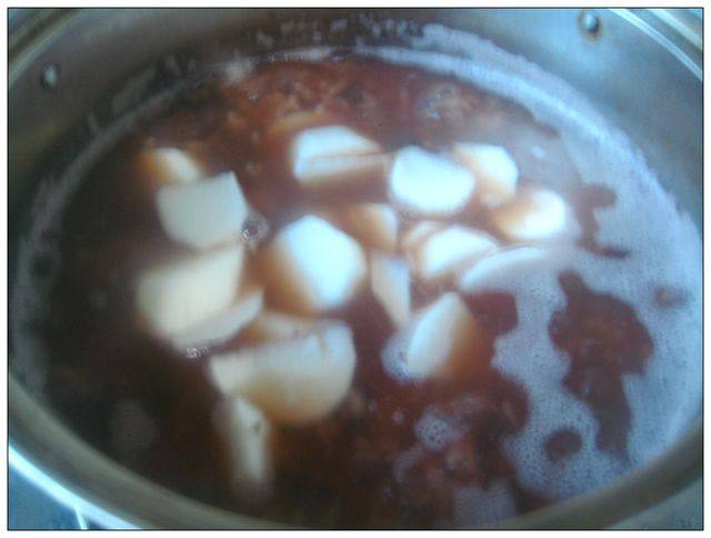 红豆山药粥步骤5