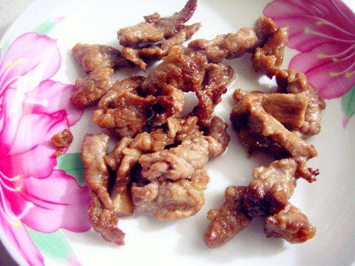 牛肉炒山药步骤8