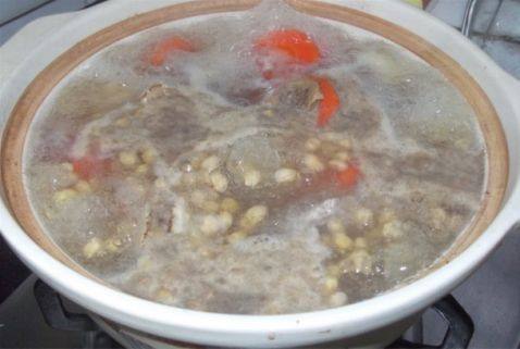 黄豆胡萝卜当归马蹄猪步骤4