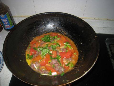 番茄牛肉步骤8
