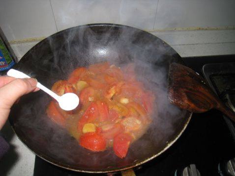 番茄牛肉步骤6