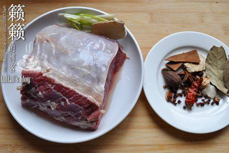 咖喱五香牛肉粒步骤1