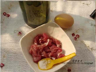 菠萝滑牛肉步骤6