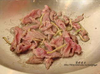 菠萝滑牛肉步骤8