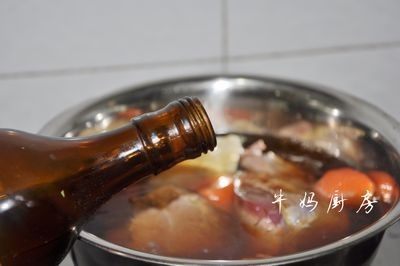 卤牛肉豆干步骤4