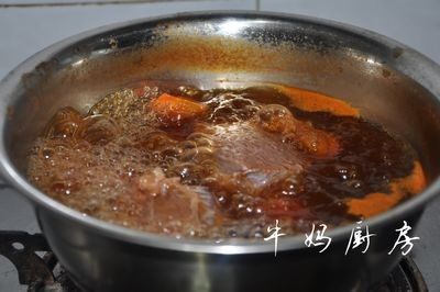 卤牛肉豆干步骤6