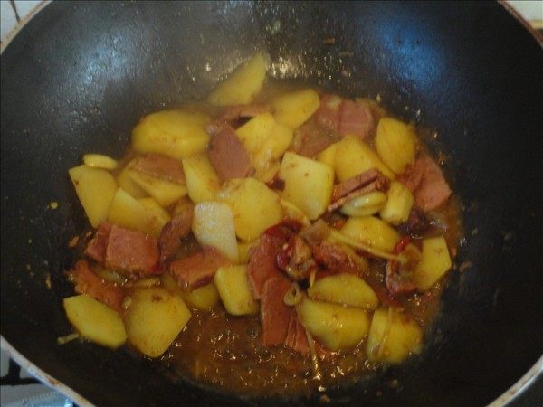 咖哩烧土豆牛肉步骤9