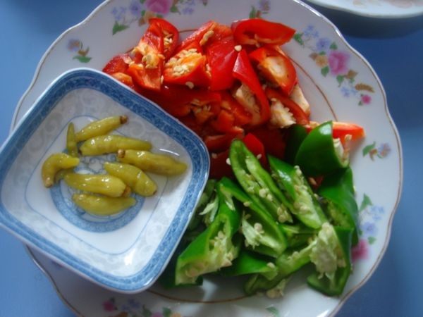 辣椒炒牛肉步骤2