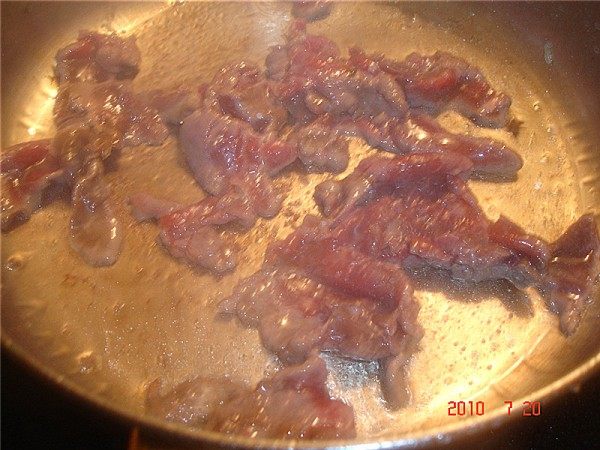 茴香头炒牛肉步骤3