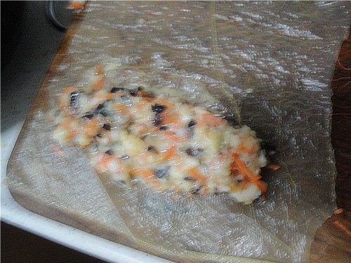 腐衣虾卷步骤14