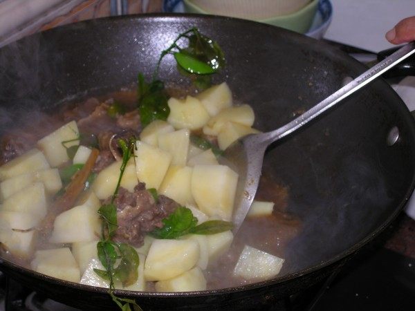 印尼椰香咖喱牛肉步骤9