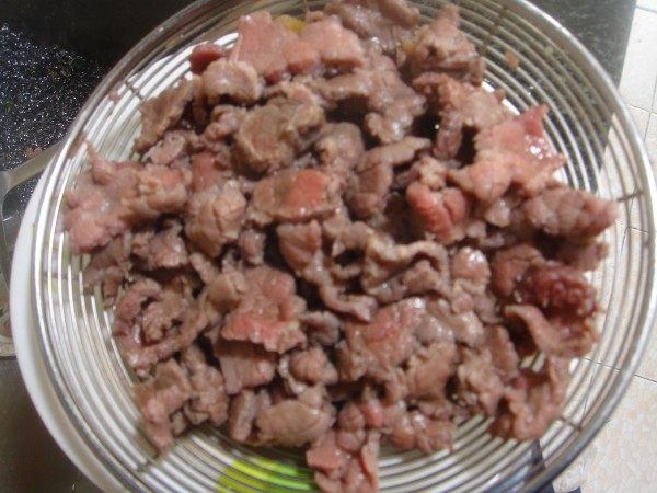简易版蚝油牛肉步骤5