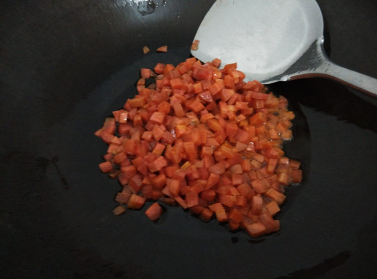 胡萝卜红薯玉米碴稀饭步骤7