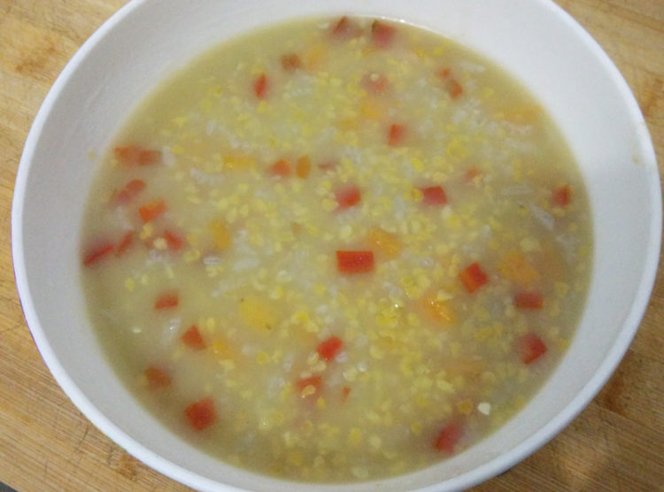 胡萝卜红薯玉米碴稀饭步骤11