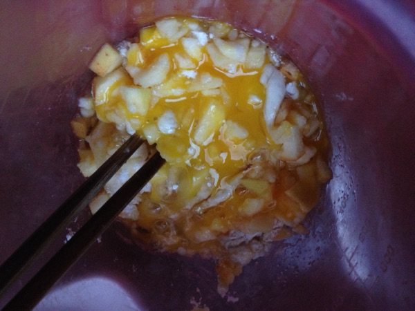 ＃美味的朋友#苹果秋步骤3