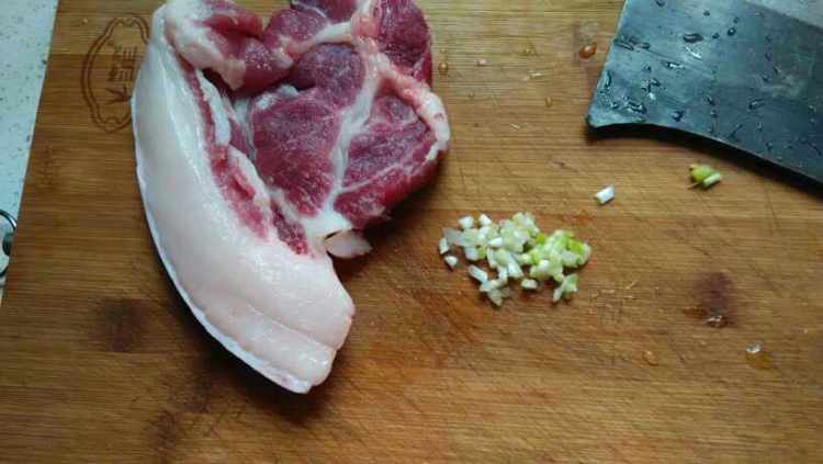 豌豆肉丸汤步骤1