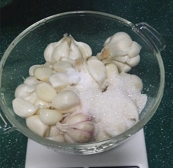 糖醋蒜头步骤3