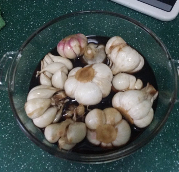 糖醋蒜头步骤6