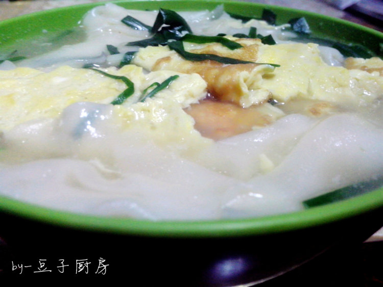 韭菜鸡蛋片儿面步骤11
