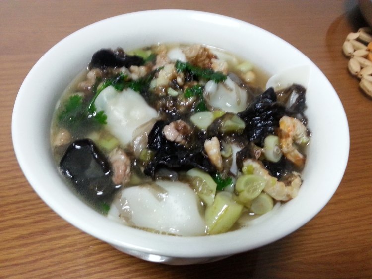 荠菜猪肉馄饨步骤9