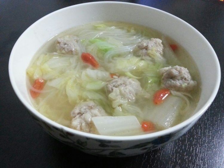 白菜粉丝汤步骤10