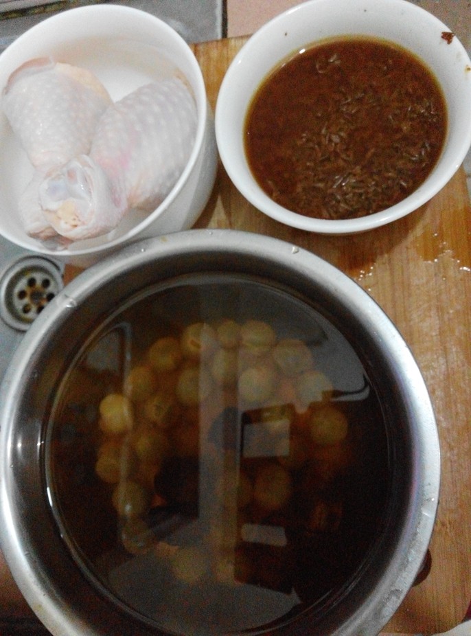 客家娘酒鸡步骤1