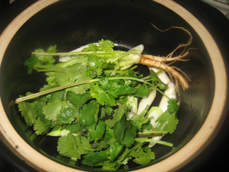 姜葱香菜红糖水步骤4