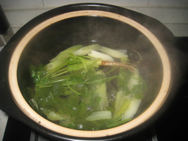 姜葱香菜红糖水步骤6