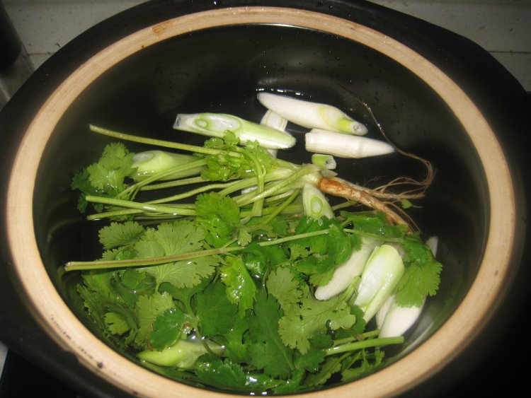 姜葱香菜红糖水步骤5