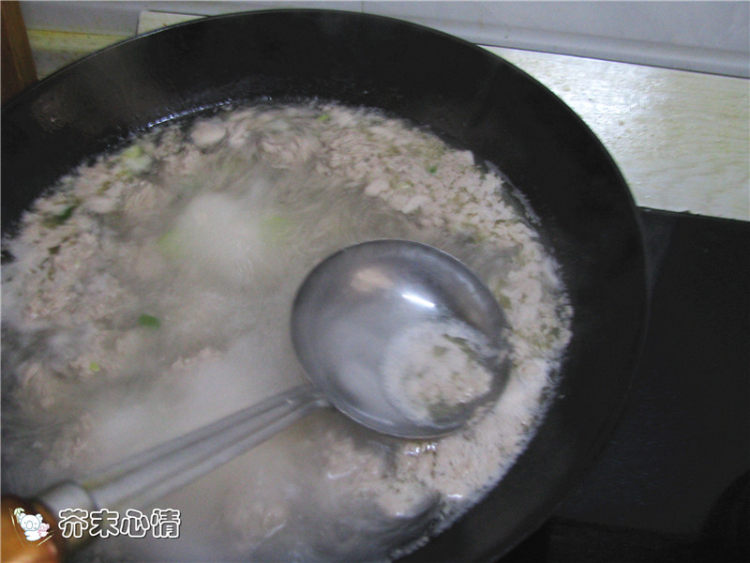 小白菜牛肉丸子汤步骤8